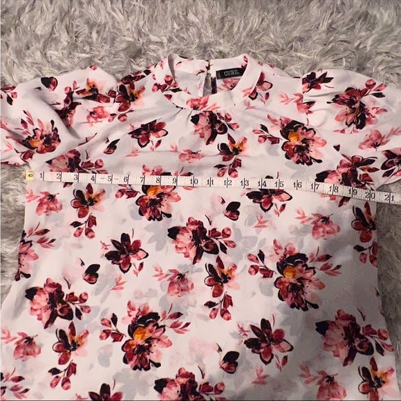 Cure Floral Blouse Size M - Picture 6 of 6